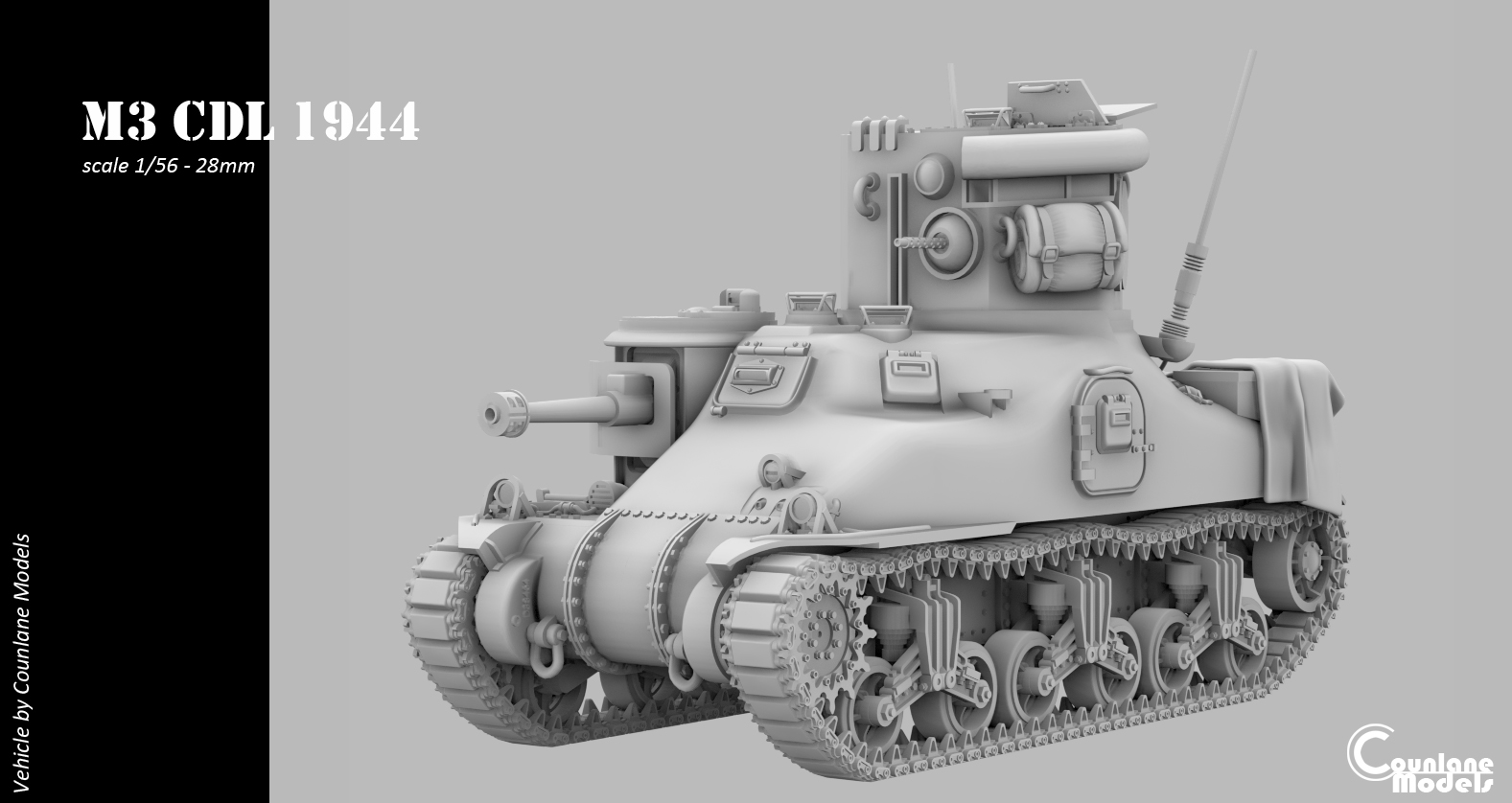 M3A1 Lee CDL - Canal Defence Light